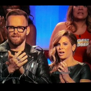 Bob Harper and Jillian Michaels react