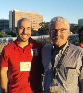 Photo: Sam Lomeli and Dr. Jim Hill