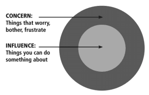 CONCERN VS INFLUENCE