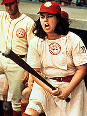 In a league of her own.